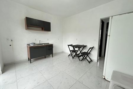Sala / cozinha de apartamento para alugar com 1 quarto, 35m² em São João do Rio Vermelho, Florianópolis