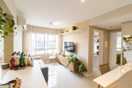 Sala de apartamento para alugar com 2 quartos, 60m² em Menino Deus, Porto Alegre