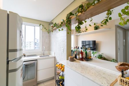 Apartamento para alugar com 60m², 2 quartos e 2 vagas Apartamento para alugar com 60m², 2 quartos e 2 vagasCozinha e Área de Serviço