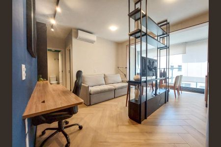 Apartamento para alugar com 46m², 1 quarto e 1 vaga Apartamento para alugar com 46m², 1 quarto e 1 vagaSala