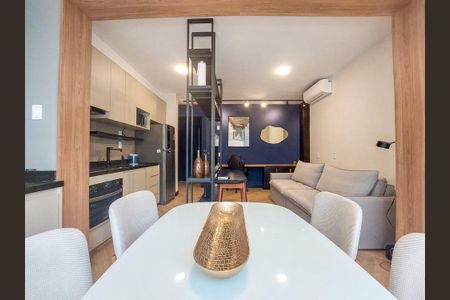 Apartamento para alugar com 46m², 1 quarto e 1 vaga Apartamento para alugar com 46m², 1 quarto e 1 vagaSala