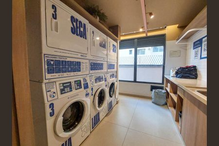 Apartamento para alugar com 46m², 1 quarto e 1 vaga Apartamento para alugar com 46m², 1 quarto e 1 vagaLavanderia