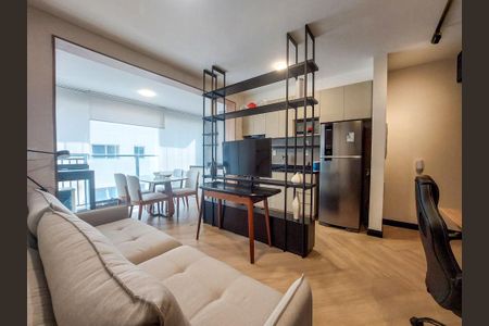 Apartamento para alugar com 46m², 1 quarto e 1 vaga Apartamento para alugar com 46m², 1 quarto e 1 vagaSala