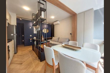 Apartamento para alugar com 46m², 1 quarto e 1 vaga Apartamento para alugar com 46m², 1 quarto e 1 vagaSala