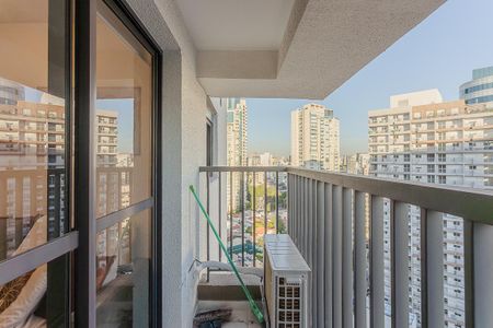 Varanda de apartamento para alugar com 1 quarto, 28m² em Pinheiros, São Paulo