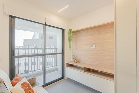 Sala de apartamento para alugar com 1 quarto, 28m² em Pinheiros, São Paulo