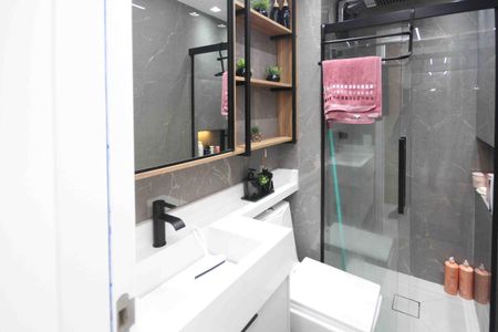 Apartamento à venda com 40m², 1 quarto e 1 vaga Apartamento à venda com 40m², 1 quarto e 1 vagaBanheiro