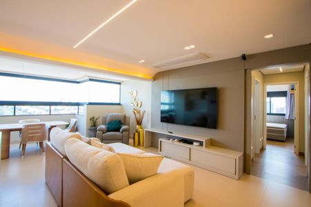 Sala de apartamento para alugar com 3 quartos, 130m² em Vila Santa Teresa, Santo André