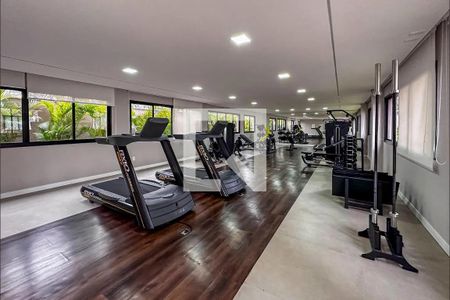 Apartamento para alugar com 130m², 3 quartos e 3 vagas Apartamento para alugar com 130m², 3 quartos e 3 vagasÁrea comum - Academia