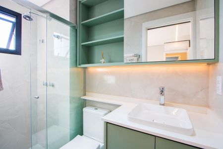 Apartamento para alugar com 130m², 3 quartos e 3 vagas Apartamento para alugar com 130m², 3 quartos e 3 vagasBanheiro do quarto 3