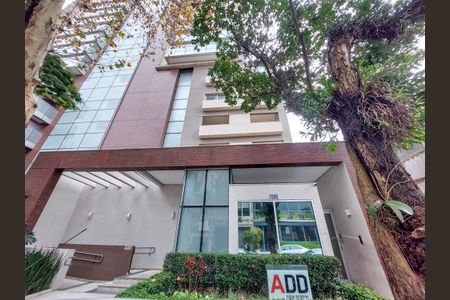 Apartamento para alugar com 33m², 1 quarto e 1 vagaFachada e portaria