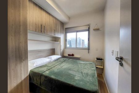 Quarto 1 de apartamento para alugar com 1 quarto, 33m² em Chácara Santo Antônio, São Paulo
