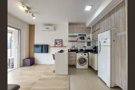 Apartamento para alugar com 33m², 1 quarto e 1 vagaSala/Cozinha