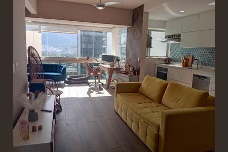 Apartamento à venda com 65m², 1 quarto e 1 vagaSala