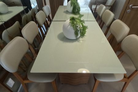 Sala de apartamento para alugar com 1 quarto, 60m² em Boqueirão, Santos