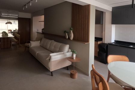 Sala de apartamento para alugar com 1 quarto, 60m² em Boqueirão, Santos