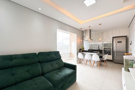 Sala de apartamento à venda com 2 quartos, 59m² em Baeta Neves, São Bernardo do Campo