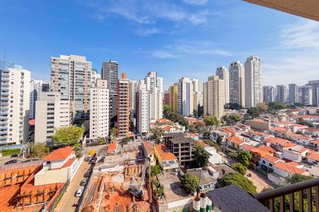 Sacada - Vista de kitnet/studio para alugar com 1 quarto, 25m² em Vila Mariana, São Paulo