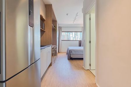 Studio para alugar com 25m², 1 quarto e sem vaga Studio para alugar com 25m², 1 quarto e sem vagaCozinha