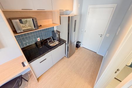 Studio para alugar com 25m², 1 quarto e sem vagaCozinha
