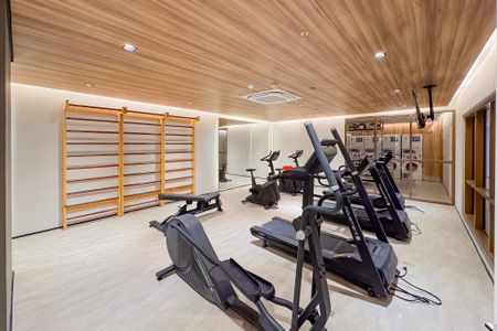 Studio para alugar com 25m², 1 quarto e sem vagaAcademia