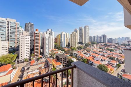 Sacada - Vista de kitnet/studio para alugar com 1 quarto, 25m² em Vila Mariana, São Paulo