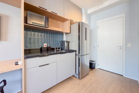 Studio para alugar com 25m², 1 quarto e sem vagaCozinha