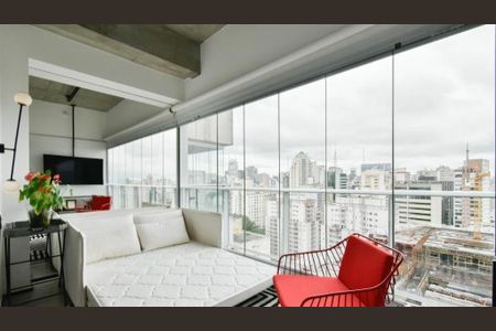 Foto 02 de apartamento à venda com 1 quarto, 35m² em Consolação, São Paulo
