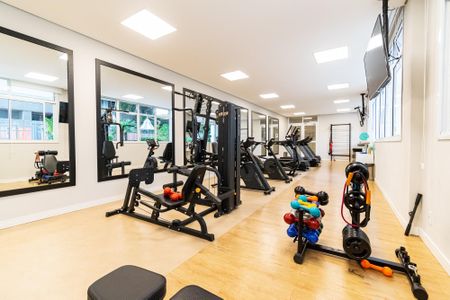 Apartamento à venda com 64m², 2 quartos e 1 vaga Apartamento à venda com 64m², 2 quartos e 1 vagaÁrea comum - Academia