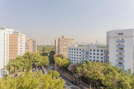 Vista da Sala de apartamento para alugar com 2 quartos, 100m² em Jardim Paulista, São Paulo