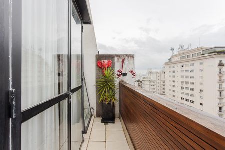 Apartamento à venda com 186m², 2 quartos e 3 vagasVaranda da Sala