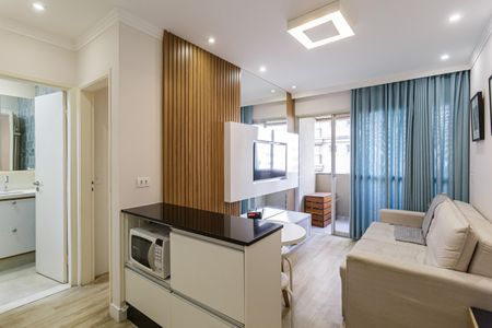 Sala de apartamento para alugar com 1 quarto, 32m² em Vila Uberabinha, São Paulo