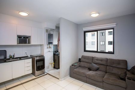 Sala de apartamento para alugar com 2 quartos, 41m² em Jardim Concordia, Diadema