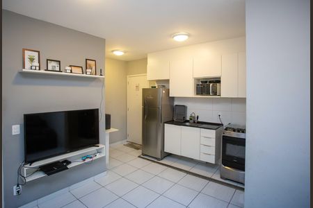 Sala de apartamento para alugar com 2 quartos, 41m² em Jardim Concordia, Diadema