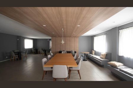 Apartamento à venda com 36m², 2 quartos e sem vagaÁrea comum - Salão de festas