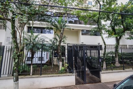 Fachada do Prédio de apartamento para alugar com 1 quarto, 38m² em Vila Andrade, São Paulo