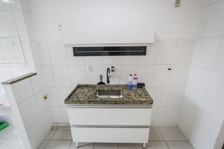 Cozinha de apartamento para alugar com 1 quarto, 38m² em Vila Andrade, São Paulo
