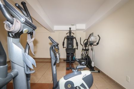 Área comum - Academia de apartamento para alugar com 1 quarto, 38m² em Vila Andrade, São Paulo