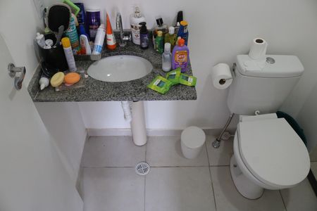Banheiro de apartamento para alugar com 1 quarto, 25m² em Barra Funda, São Paulo