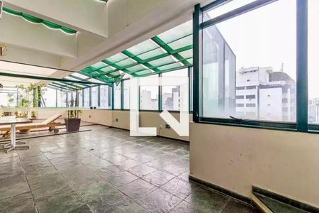 Apartamento para alugar com 39m², 1 quarto e 1 vaga Apartamento para alugar com 39m², 1 quarto e 1 vagaÁrea comum - Salão de festas