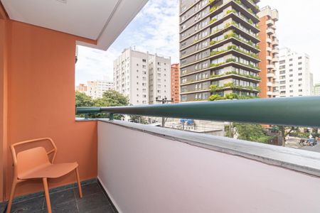 Apartamento para alugar com 39m², 1 quarto e 1 vaga Apartamento para alugar com 39m², 1 quarto e 1 vagaVaranda