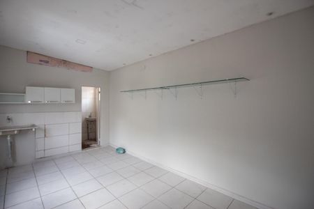 Quarto e Cozinha de kitnet/studio para alugar com 1 quarto, 30m² em São João Batista, Belo Horizonte