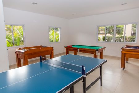 Apartamento à venda com 56m², 2 quartos e 1 vagaSalão de jogos