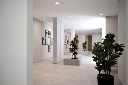Apartamento para alugar com 26m², 1 quarto e sem vagaHall social