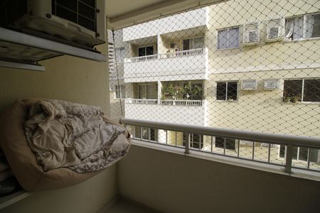 Varanda da Sala de apartamento para alugar com 2 quartos, 60m² em Pechincha, Rio de Janeiro