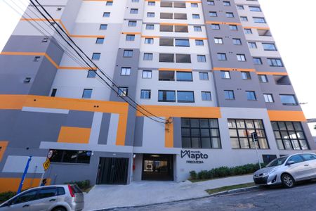 Apartamento para alugar com 34m², 2 quartos e sem vagaFachada e portaria