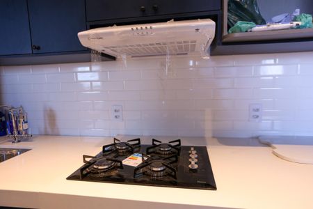 Apartamento para alugar com 34m², 2 quartos e sem vagaDetalhe da cozinha