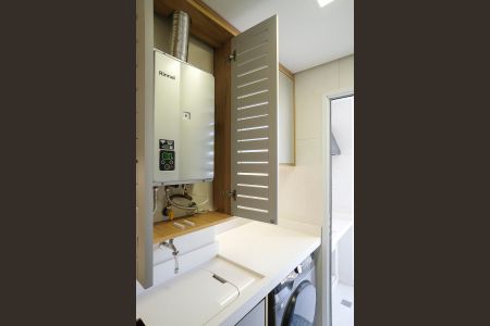 Área de serviço de apartamento à venda com 2 quartos, 65m² em Vila Camargo, São Bernardo do Campo