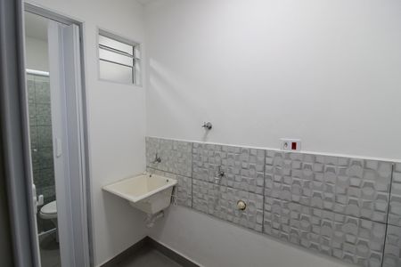 Área de Serviço de kitnet/studio para alugar com 1 quarto, 33m² em Vila São Silvestre (zona Leste), São Paulo