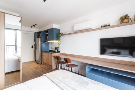 Studio para alugar com 25m², 1 quarto e sem vaga Studio para alugar com 25m², 1 quarto e sem vagaStudio
